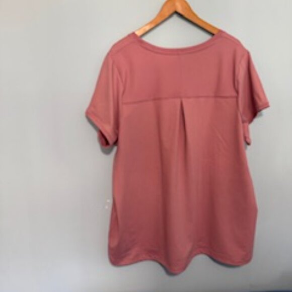 DULUTH Trading Co Short Sleeve Pink NOGA Classic Athletic Wear 3X - Picture 3 of 7